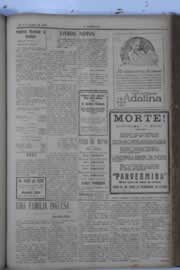 Página do jornal O Nordeste de outubro de 1929