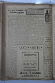 Página do jornal O Nordeste de outubro de 1929