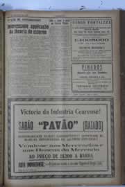 Página do jornal O Nordeste de outubro de 1929