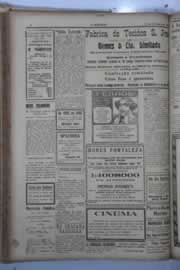 Página do jornal O Nordeste de outubro de 1929