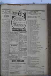Página do jornal O Nordeste de outubro de 1929