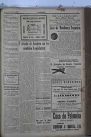 Página do jornal O Nordeste de outubro de 1929