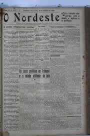 Página do jornal O Nordeste de outubro de 1929