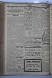 Página do jornal O Nordeste de outubro de 1929