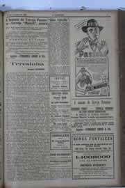 Página do jornal O Nordeste de outubro de 1929