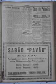 Página do jornal O Nordeste de dezembro de 1929