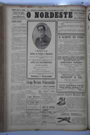 Página do jornal O Nordeste de dezembro de 1929