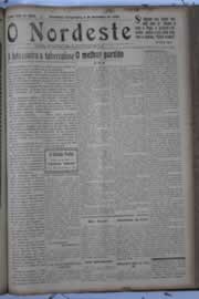 Página do jornal O Nordeste de dezembro de 1929