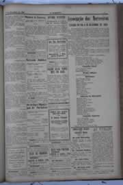 Página do jornal O Nordeste de dezembro de 1929