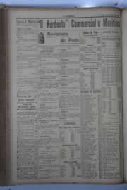 Página do jornal O Nordeste de dezembro de 1929