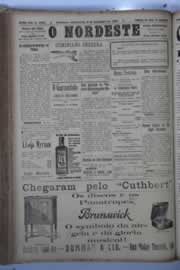 Página do jornal O Nordeste de dezembro de 1929