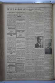 Página do jornal O Nordeste de dezembro de 1929
