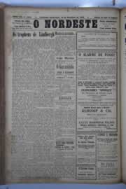 Página do jornal O Nordeste de dezembro de 1929