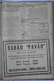 Página do jornal O Nordeste de dezembro de 1929