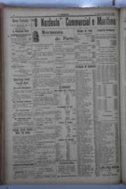 Página do jornal O Nordeste de dezembro de 1929