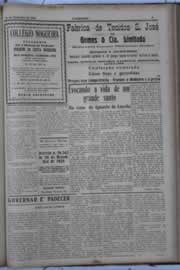 Página do jornal O Nordeste de dezembro de 1929