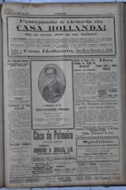 Página do jornal O Nordeste de dezembro de 1929