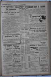 Página do jornal O Nordeste de dezembro de 1929