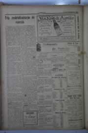 Página do jornal O Nordeste de dezembro de 1929