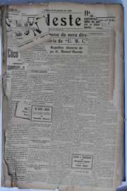 Página do jornal O Nordeste de janeiro de 1930