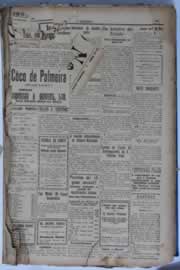 Página do jornal O Nordeste de janeiro de 1930