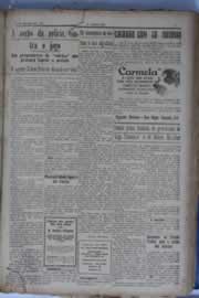 Página do jornal O Nordeste de janeiro de 1930