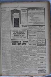 Página do jornal O Nordeste de janeiro de 1930