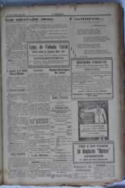 Página do jornal O Nordeste de janeiro de 1930