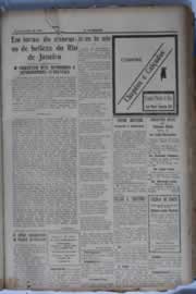 Página do jornal O Nordeste de janeiro de 1930