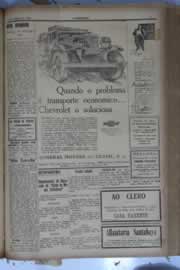 Página do jornal O Nordeste de março de 1930