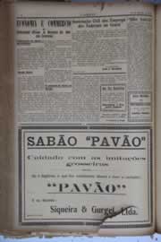 Página do jornal O Nordeste de março de 1930