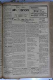 Página do jornal O Nordeste de março de 1930