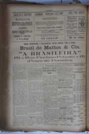 Página do jornal O Nordeste de março de 1930