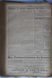 Página do jornal O Nordeste de abril de 1930