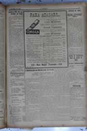 Página do jornal O Nordeste de abril de 1930