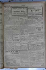 Página do jornal O Nordeste de abril de 1930