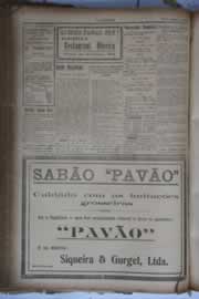 Página do jornal O Nordeste de abril de 1930