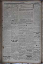 Página do jornal O Nordeste de abril de 1930