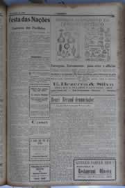 Página do jornal O Nordeste de abril de 1930
