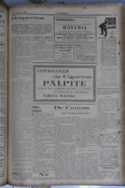 Página do jornal O Nordeste de maio de 1930
