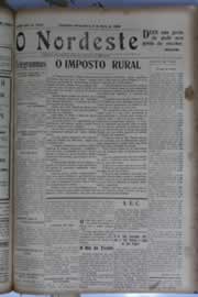 Página do jornal O Nordeste de maio de 1930