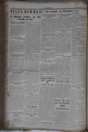 Página do jornal O Nordeste de maio de 1930