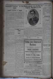 Página do jornal O Nordeste de maio de 1930