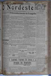 Página do jornal O Nordeste de junho de 1930