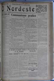 Página do jornal O Nordeste de junho de 1930