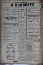 Página do jornal O Nordeste de junho de 1930