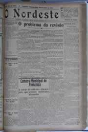 Página do jornal O Nordeste de junho de 1930