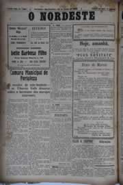 Página do jornal O Nordeste de junho de 1930