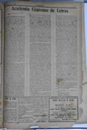 Página do jornal O Nordeste de junho de 1930
