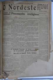 Página do jornal O Nordeste de junho de 1930